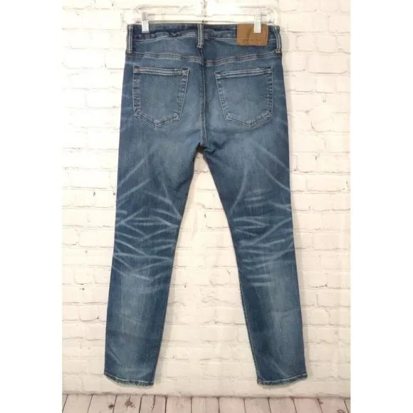 American Eagle Skinny Air flex+ Men’s Jean Size 30x30 Distressed - Picture 3 of 6